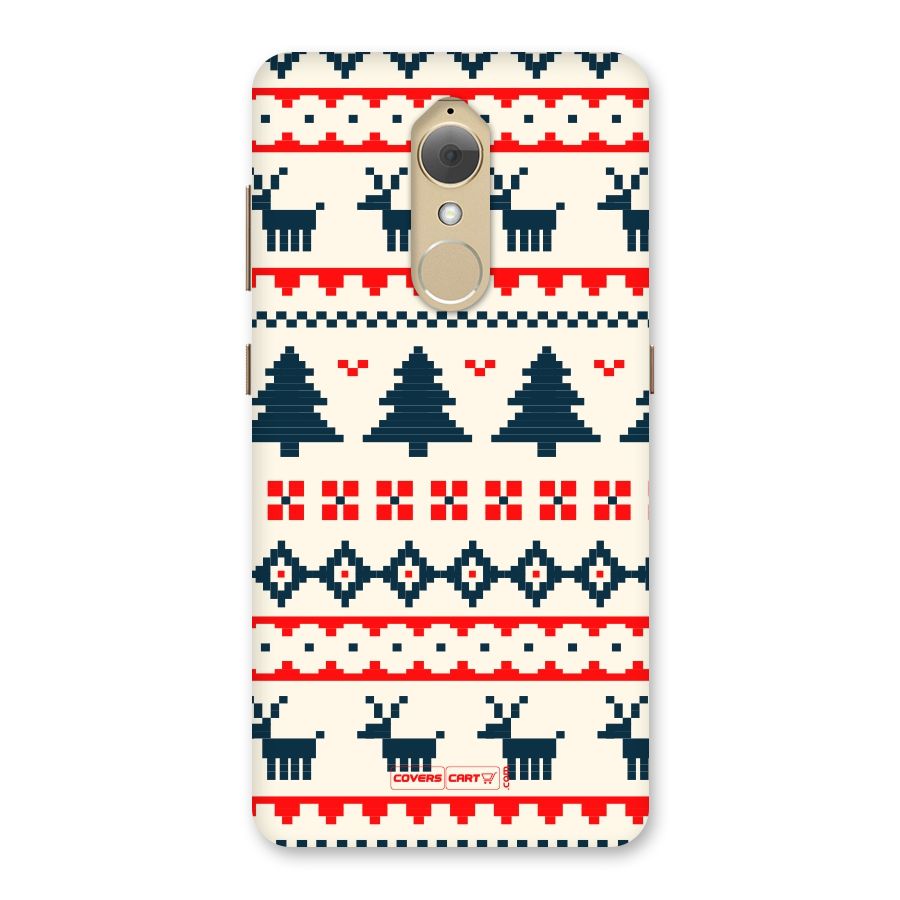 Christmas Design Pattern Back Case for Lenovo K8