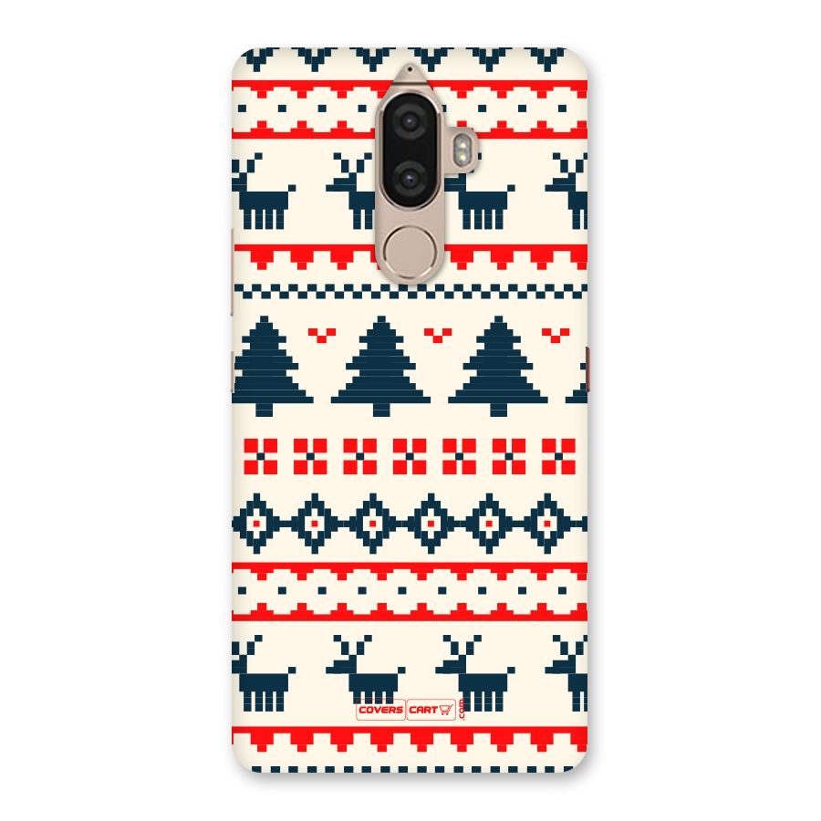 Christmas Design Pattern Back Case for Lenovo K8 Note