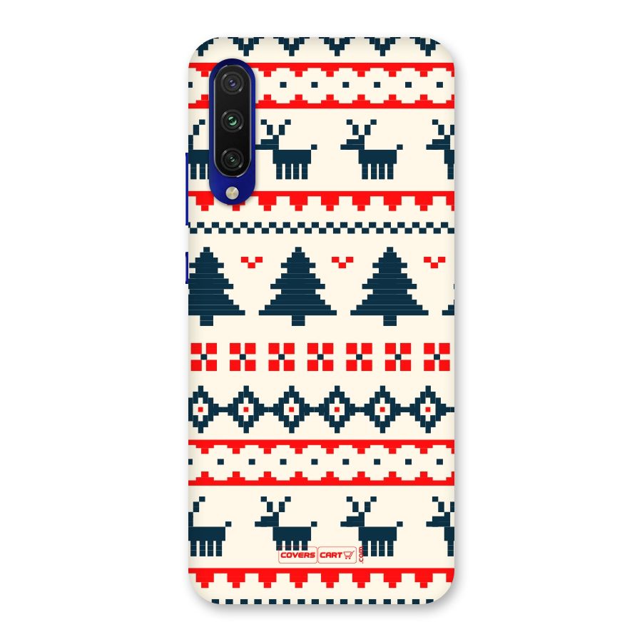 Christmas Design Pattern Back Case for Mi A3