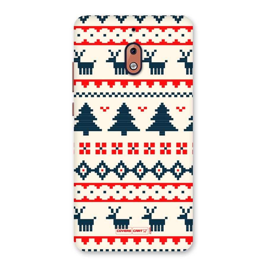 Christmas Design Pattern Back Case for Nokia 2.1