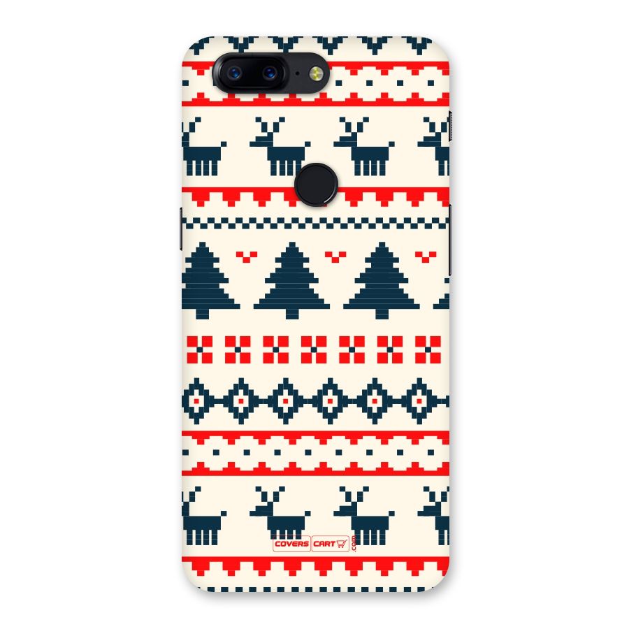 Christmas Design Pattern Back Case for OnePlus 5T