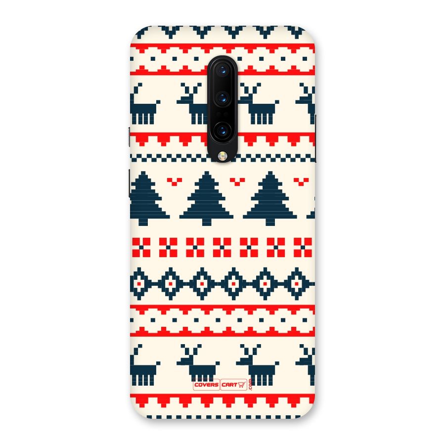 Christmas Design Pattern Back Case for OnePlus 7 Pro