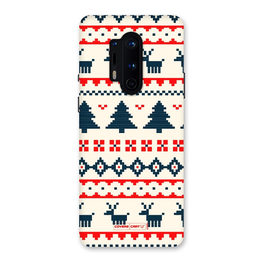 Christmas Design Pattern Back Case for OnePlus 8 Pro