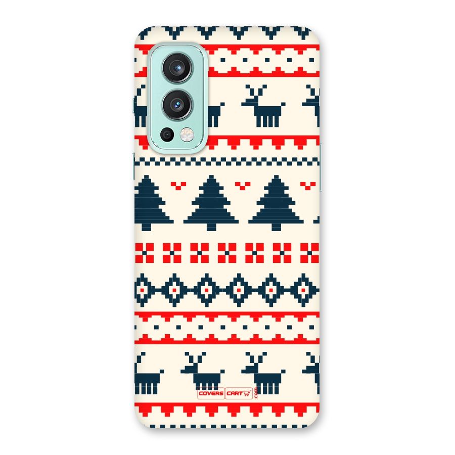 Christmas Design Pattern Back Case for OnePlus Nord 2 5G