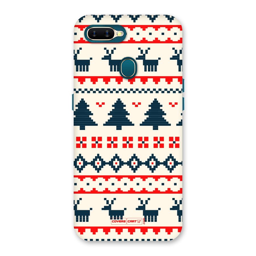 Christmas Design Pattern Back Case for Oppo A11k