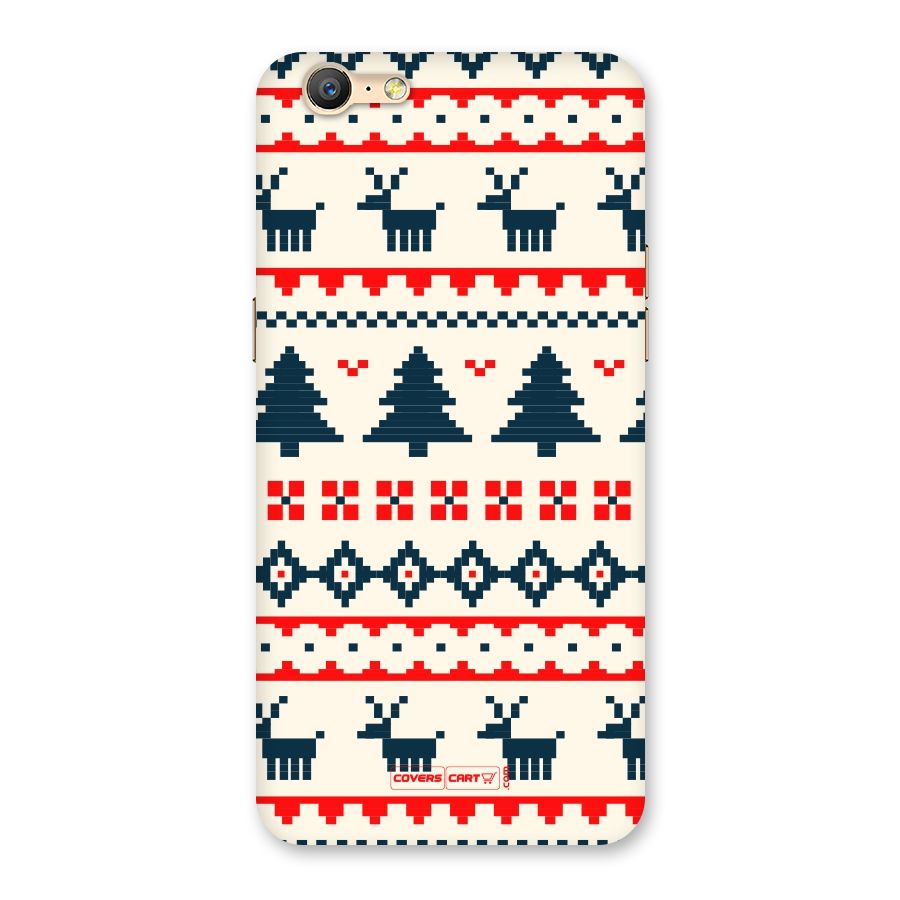 Christmas Design Pattern Back Case for Oppo A39