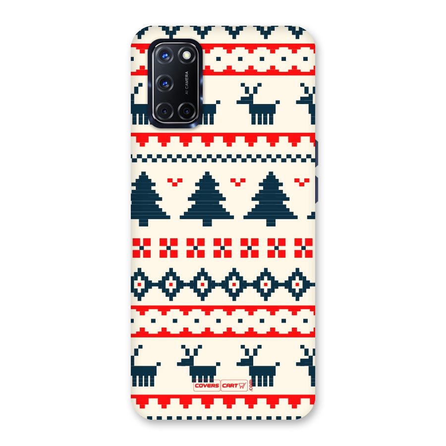 Christmas Design Pattern Back Case for Oppo A52