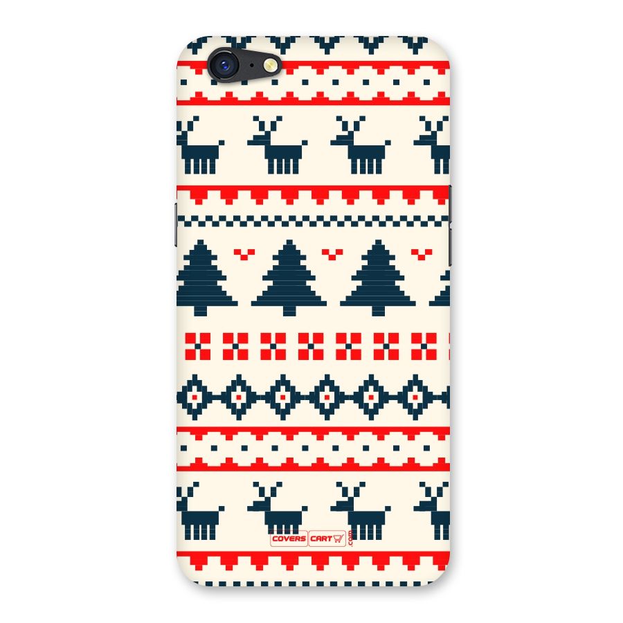 Christmas Design Pattern Back Case for Oppo A71