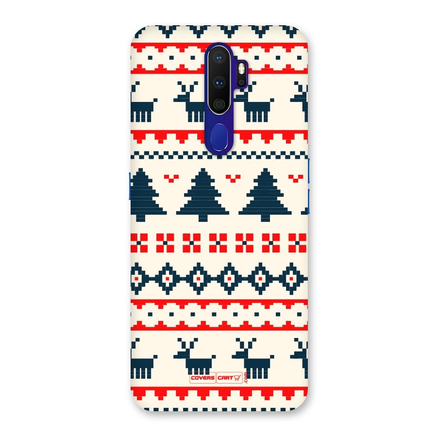 Christmas Design Pattern Back Case for Oppo A9 (2020)