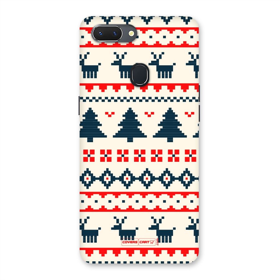 Christmas Design Pattern Back Case for Oppo Realme 2