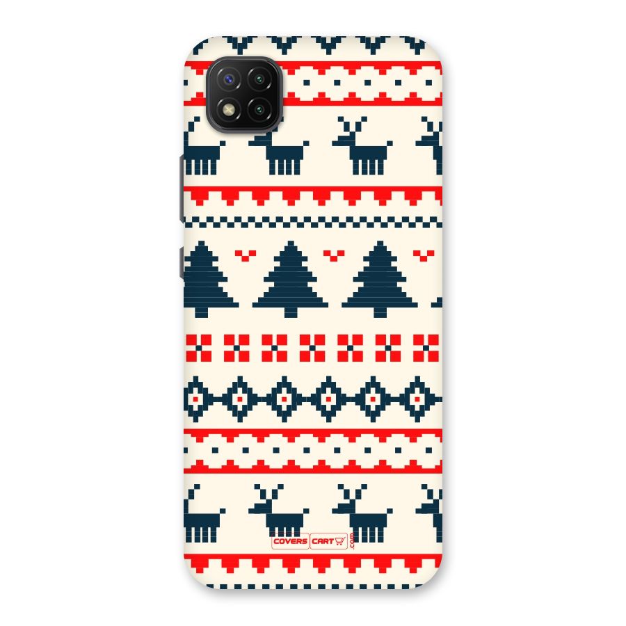 Christmas Design Pattern Back Case for Poco C3