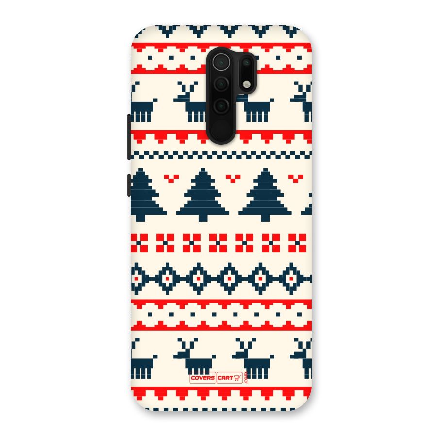 Christmas Design Pattern Back Case for Poco M2