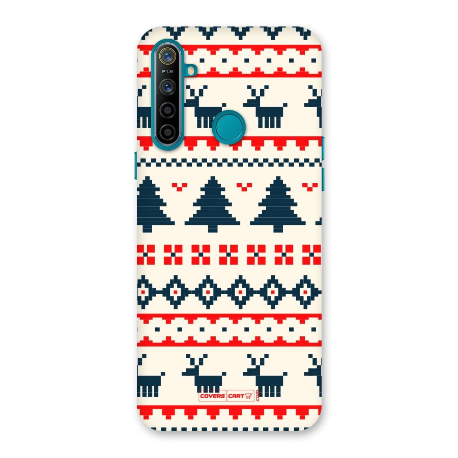 Christmas Design Pattern Back Case for Realme 5i