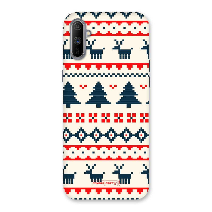 Christmas Design Pattern Back Case for Realme C3