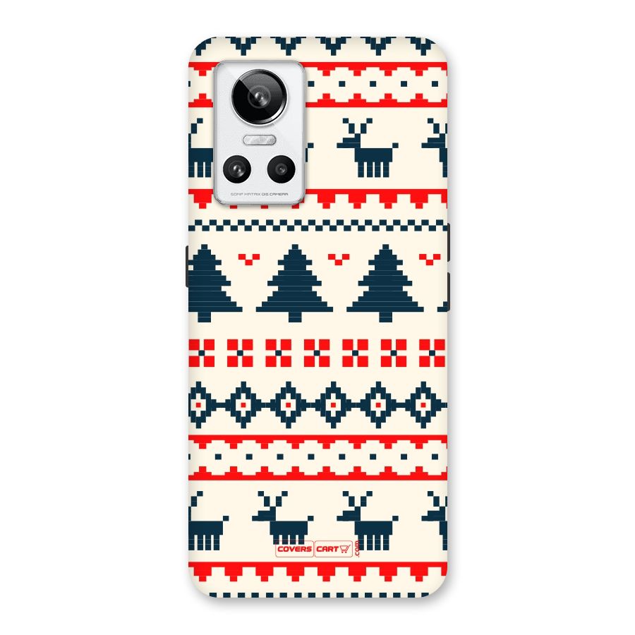 Christmas Design Pattern Back Case for Realme GT Neo 3