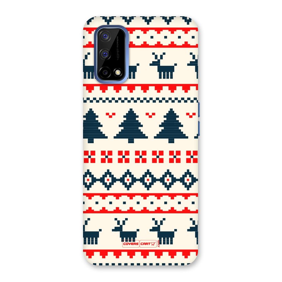 Christmas Design Pattern Back Case for Realme Narzo 30 Pro