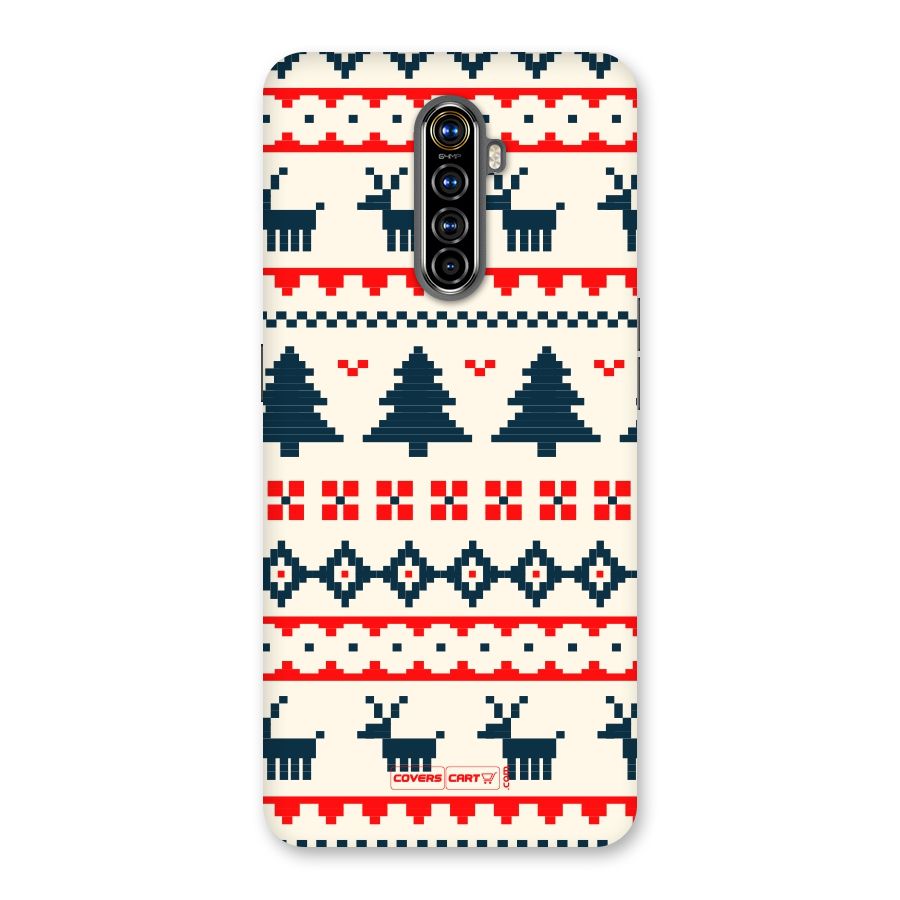 Christmas Design Pattern Back Case for Realme X2 Pro