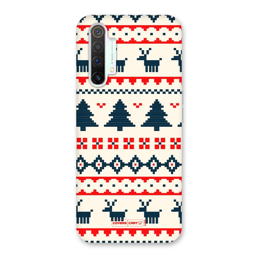 Christmas Design Pattern Back Case for Realme X3