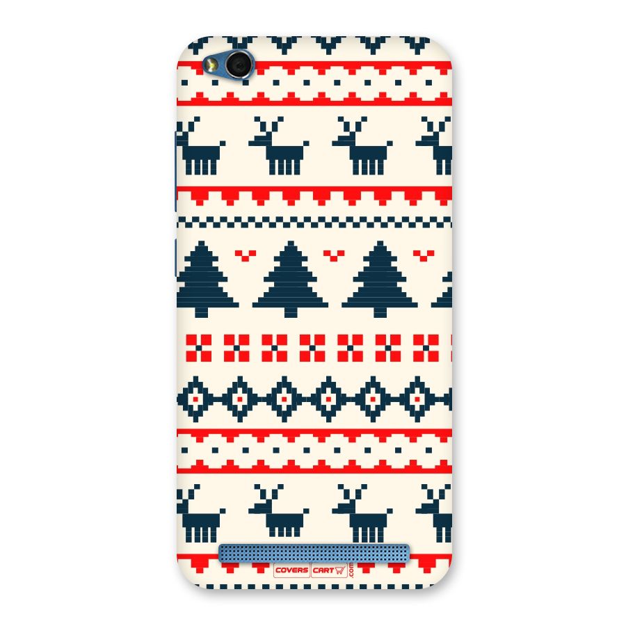 Christmas Design Pattern Back Case for Redmi 5A