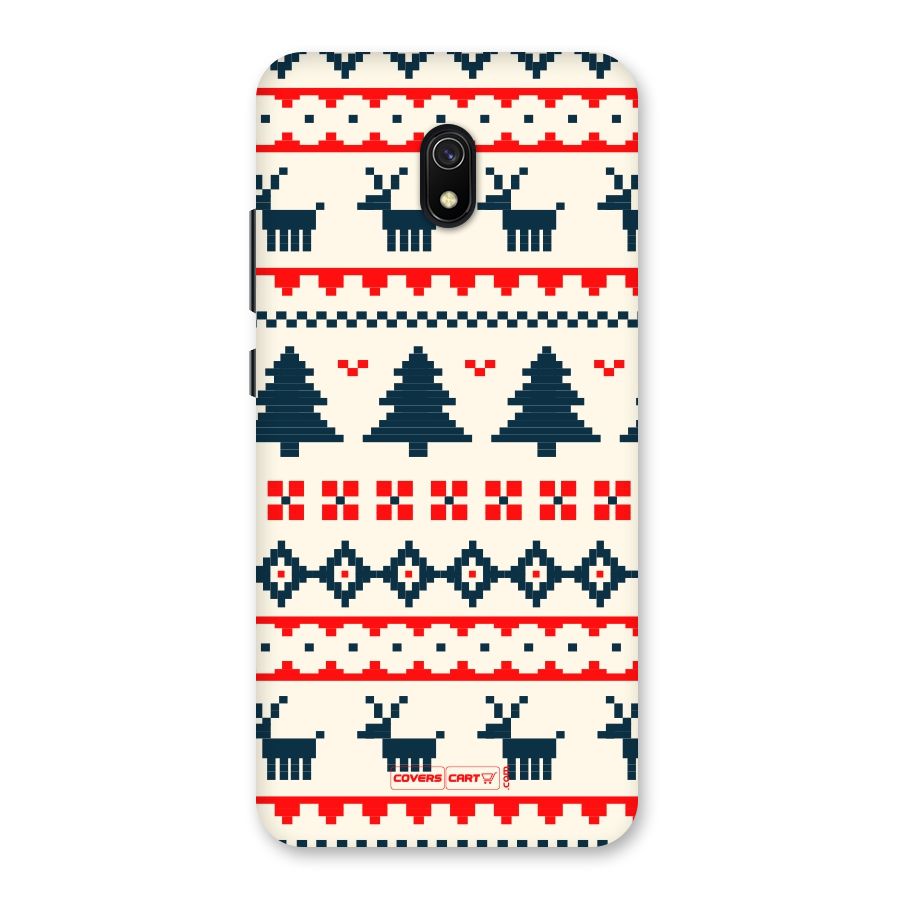 Christmas Design Pattern Back Case for Redmi 8A