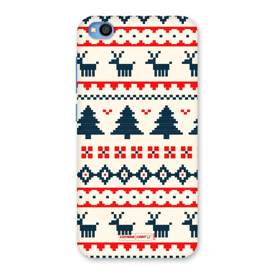 Christmas Design Pattern Back Case for Redmi Go