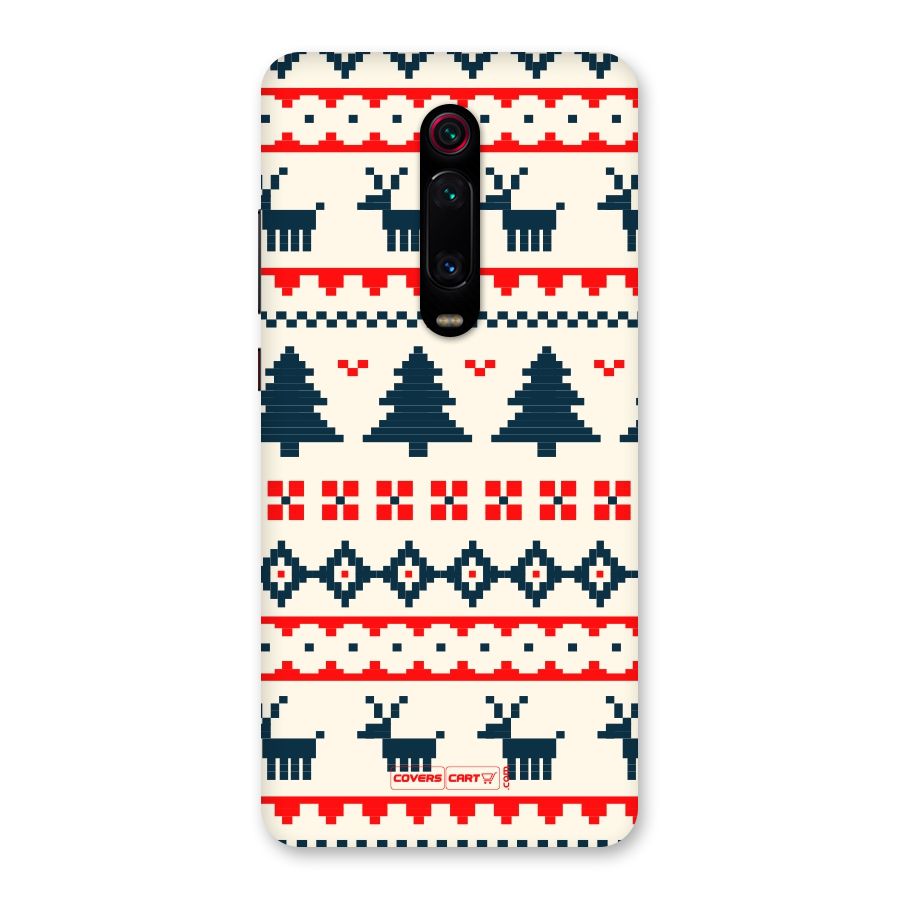 Christmas Design Pattern Back Case for Redmi K20