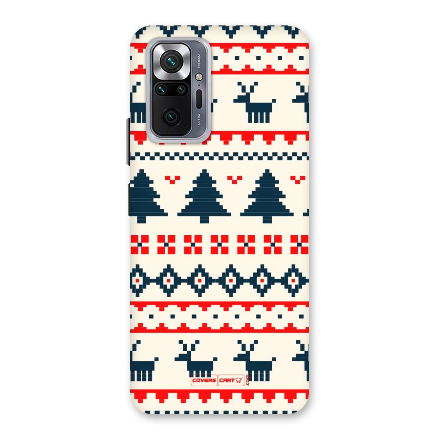 Christmas Design Pattern Back Case for Redmi Note 10 Pro Max