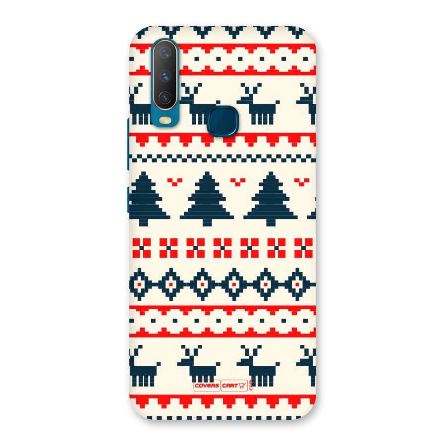 Christmas Design Pattern Back Case for Vivo Y17