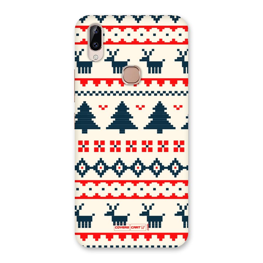 Christmas Design Pattern Back Case for Vivo Y83 Pro