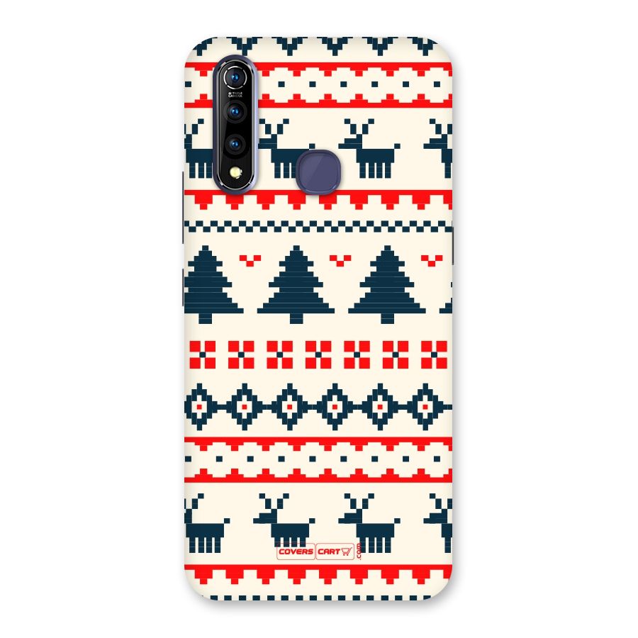 Christmas Design Pattern Back Case for Vivo Z1 Pro