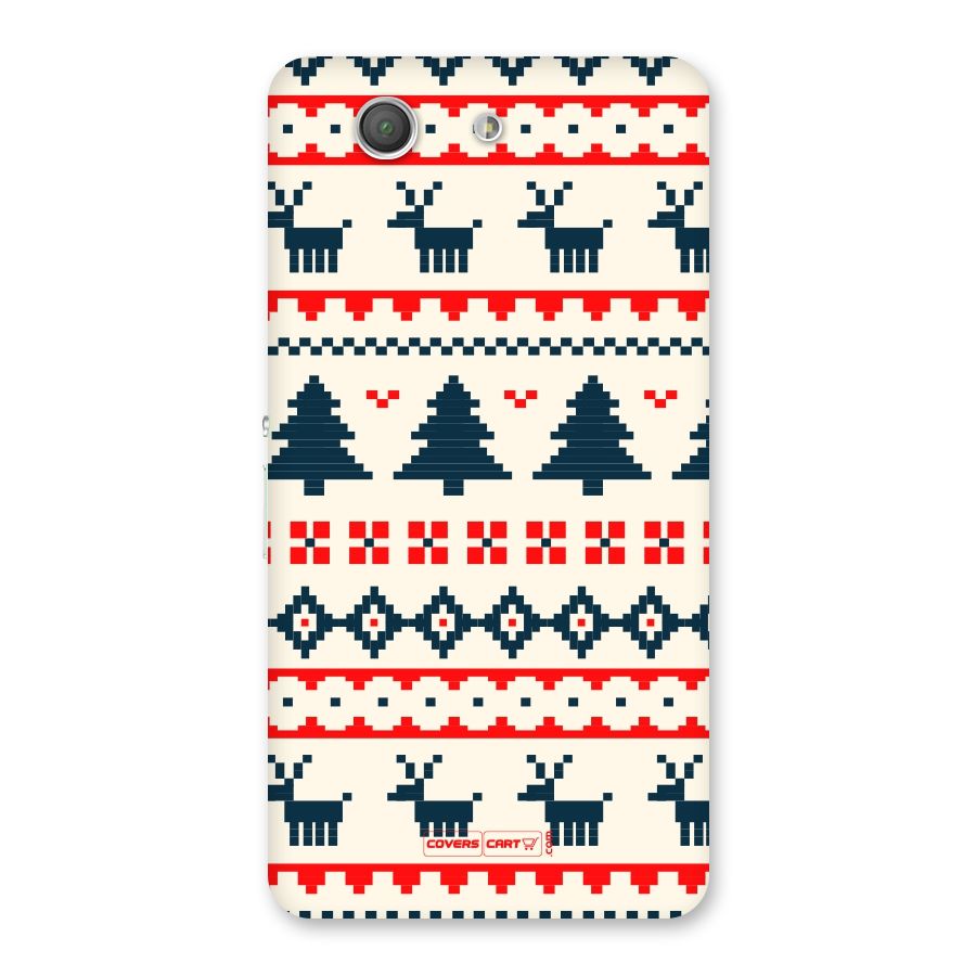 Christmas Design Pattern Back Case for Xperia Z3 Compact