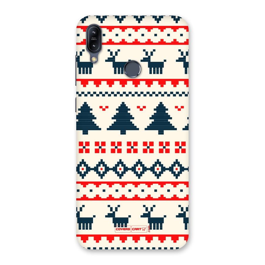 Christmas Design Pattern Back Case for Zenfone Max M2