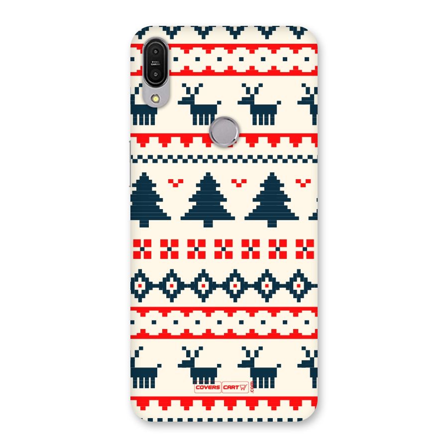 Christmas Design Pattern Back Case for Zenfone Max Pro M1