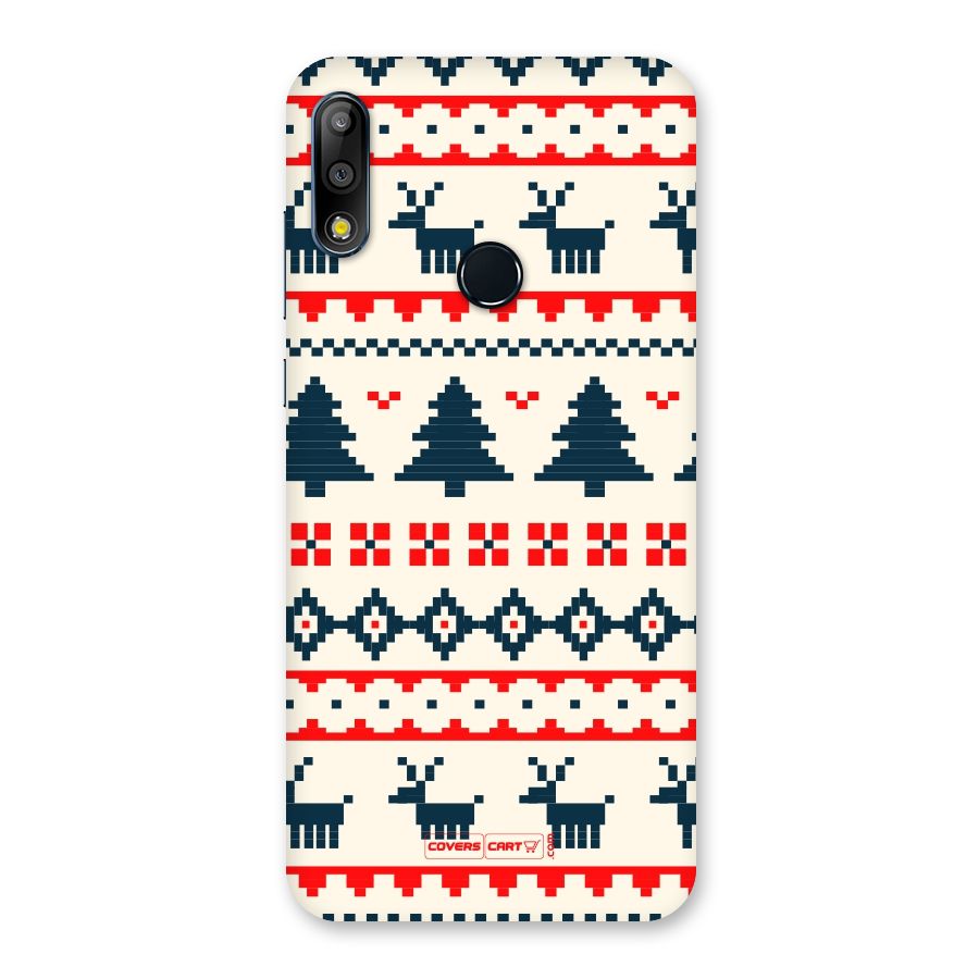 Christmas Design Pattern Back Case for Zenfone Max Pro M2