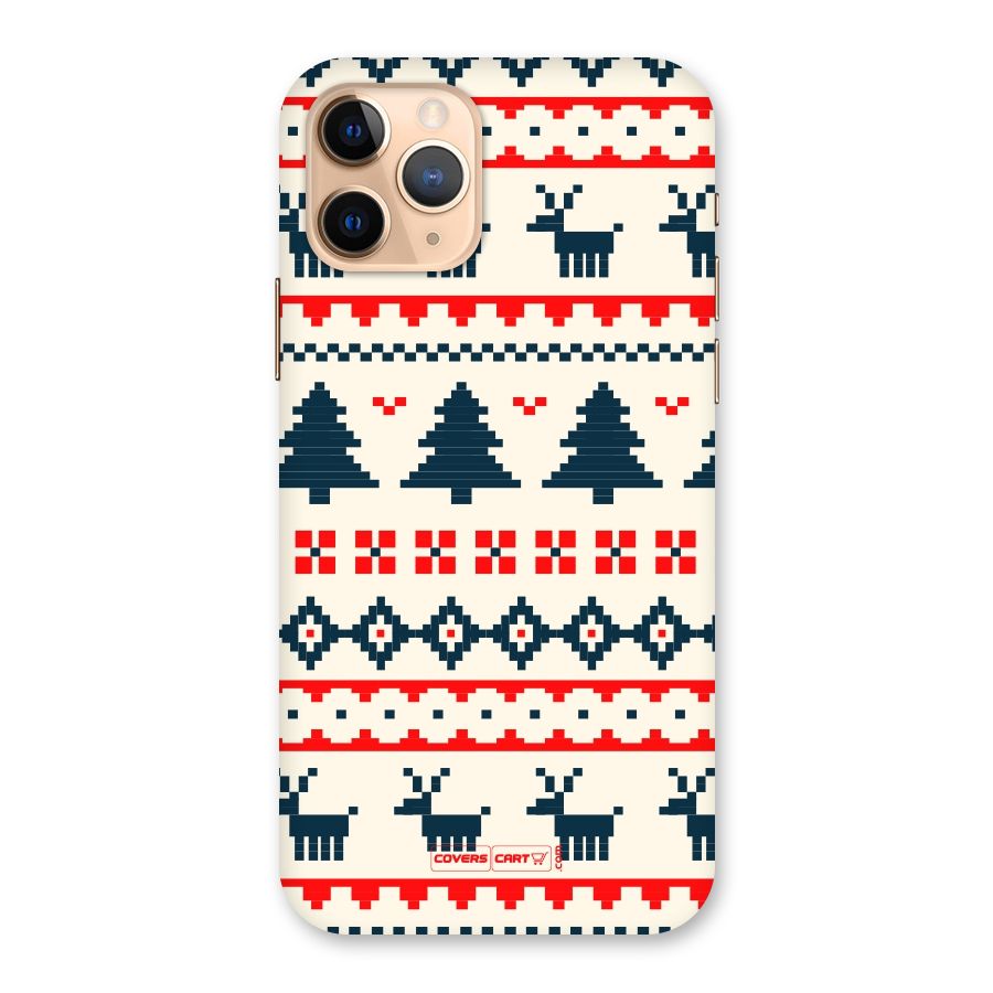 Christmas Design Pattern Back Case for iPhone 11 Pro