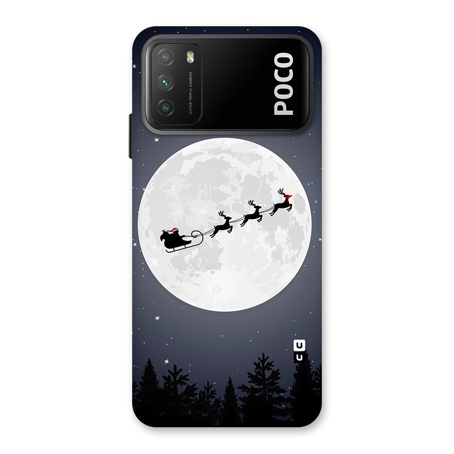 Christmas Nightsky Back Case for Poco M3