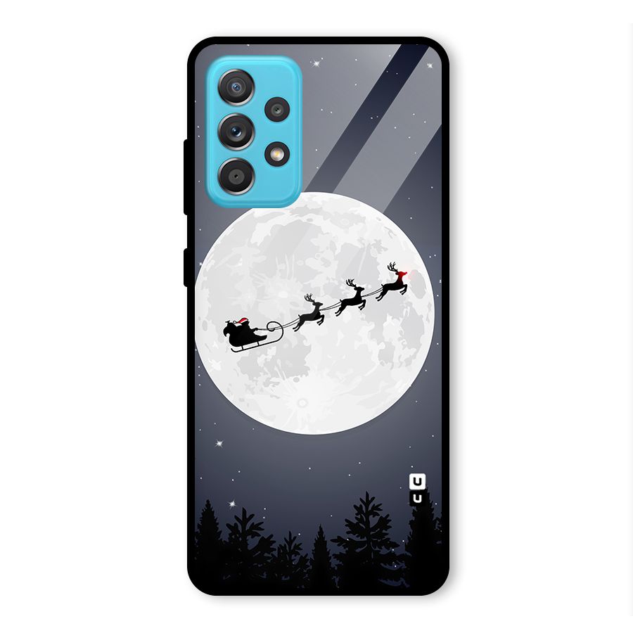Christmas Nightsky Glass Back Case for Galaxy A52
