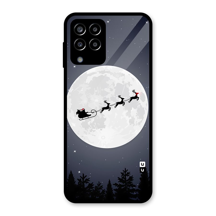 Christmas Nightsky Glass Back Case for Galaxy M33