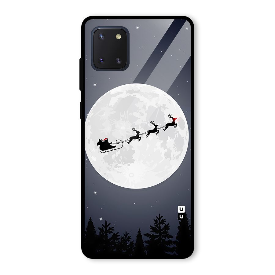 Christmas Nightsky Glass Back Case for Galaxy Note 10 Lite
