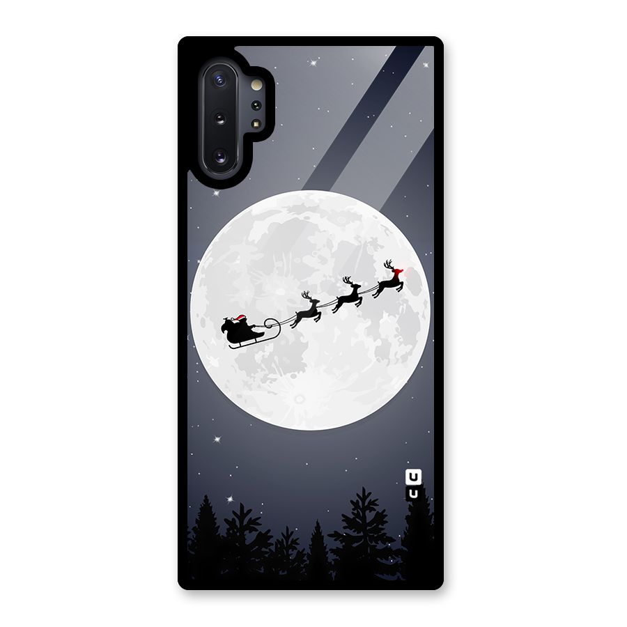 Christmas Nightsky Glass Back Case for Galaxy Note 10 Plus