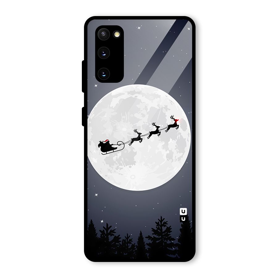 Christmas Nightsky Glass Back Case for Galaxy S20 FE