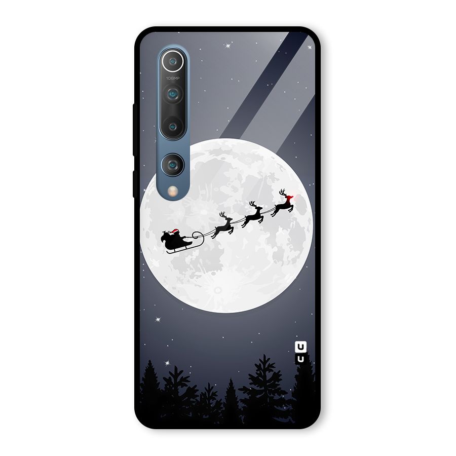 Christmas Nightsky Glass Back Case for Mi 10