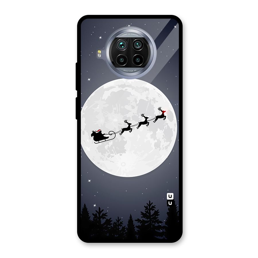 Christmas Nightsky Glass Back Case for Mi 10i