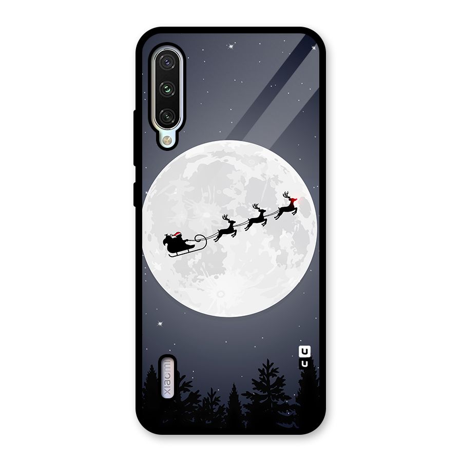 Christmas Nightsky Glass Back Case for Mi A3