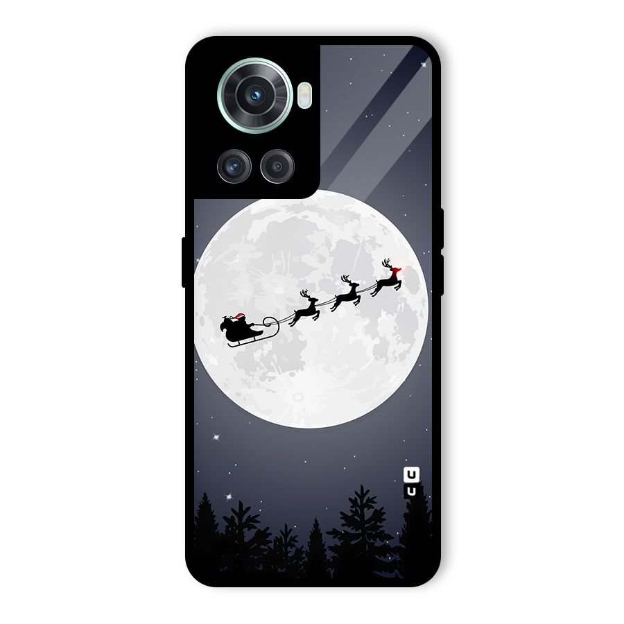 Christmas Nightsky Glass Back Case for OnePlus 10R