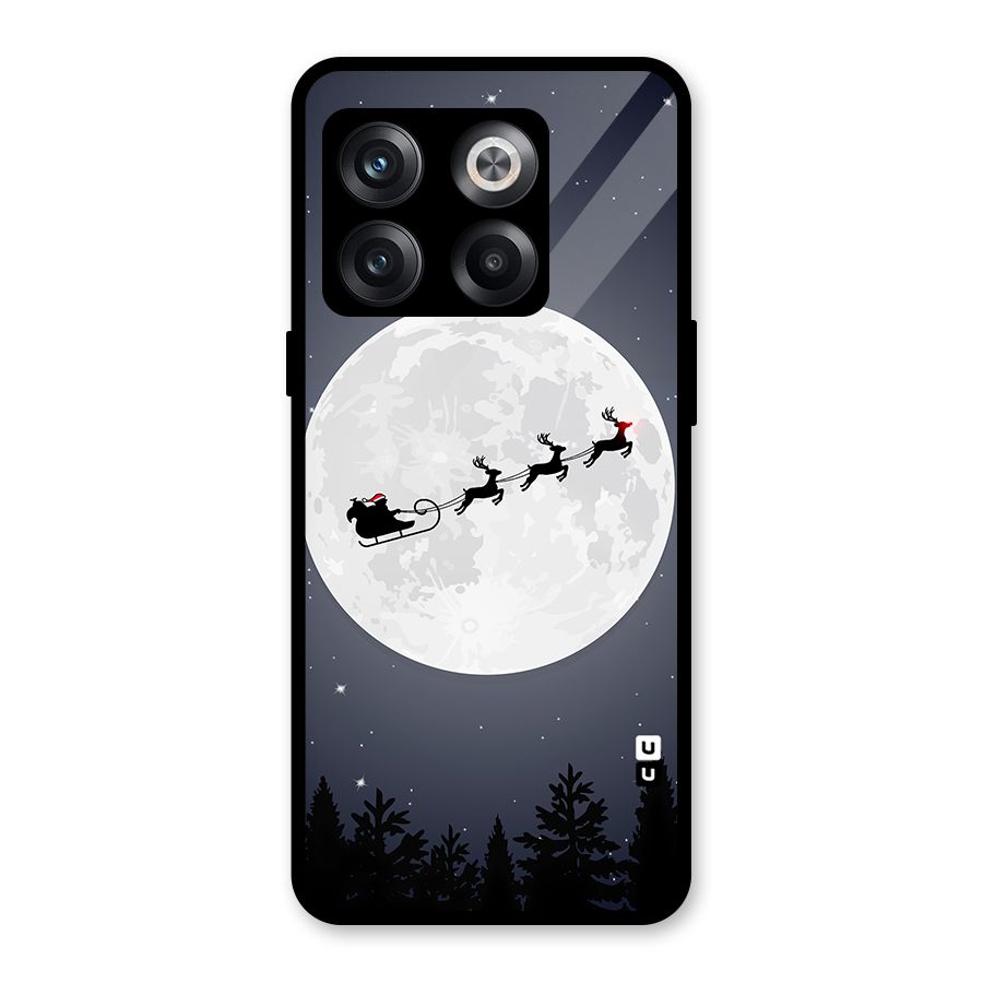 Christmas Nightsky Glass Back Case for OnePlus 10T
