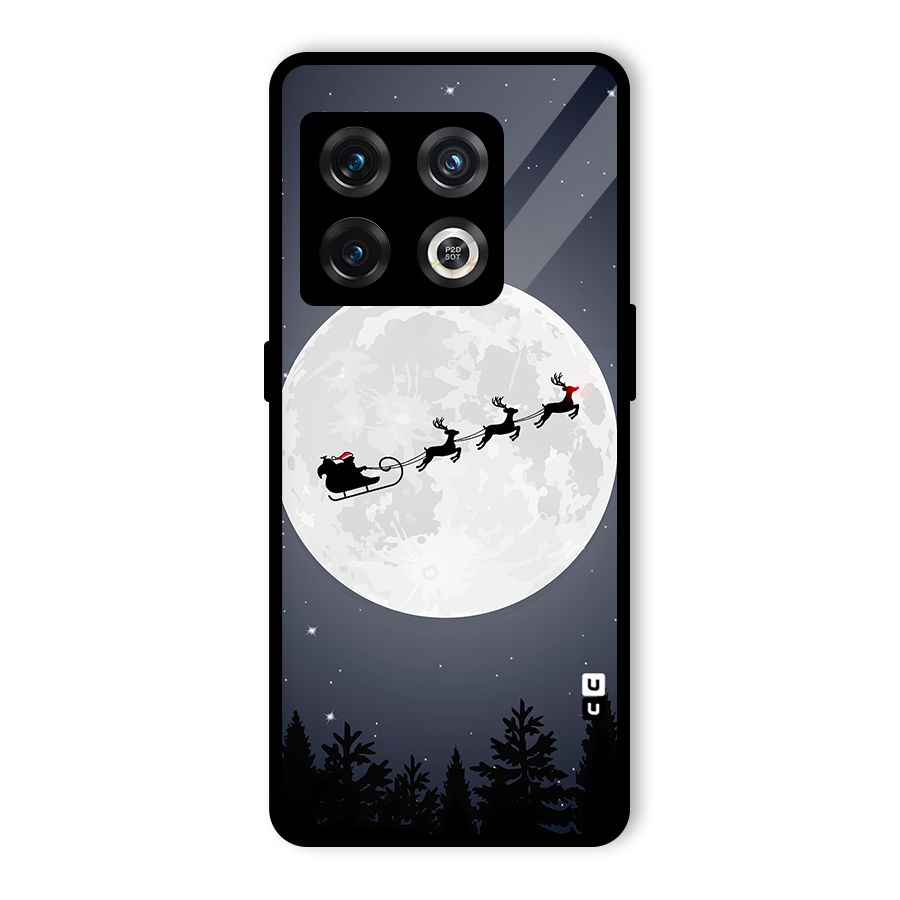 Christmas Nightsky Glass Back Case for OnePlus 10 Pro 5G