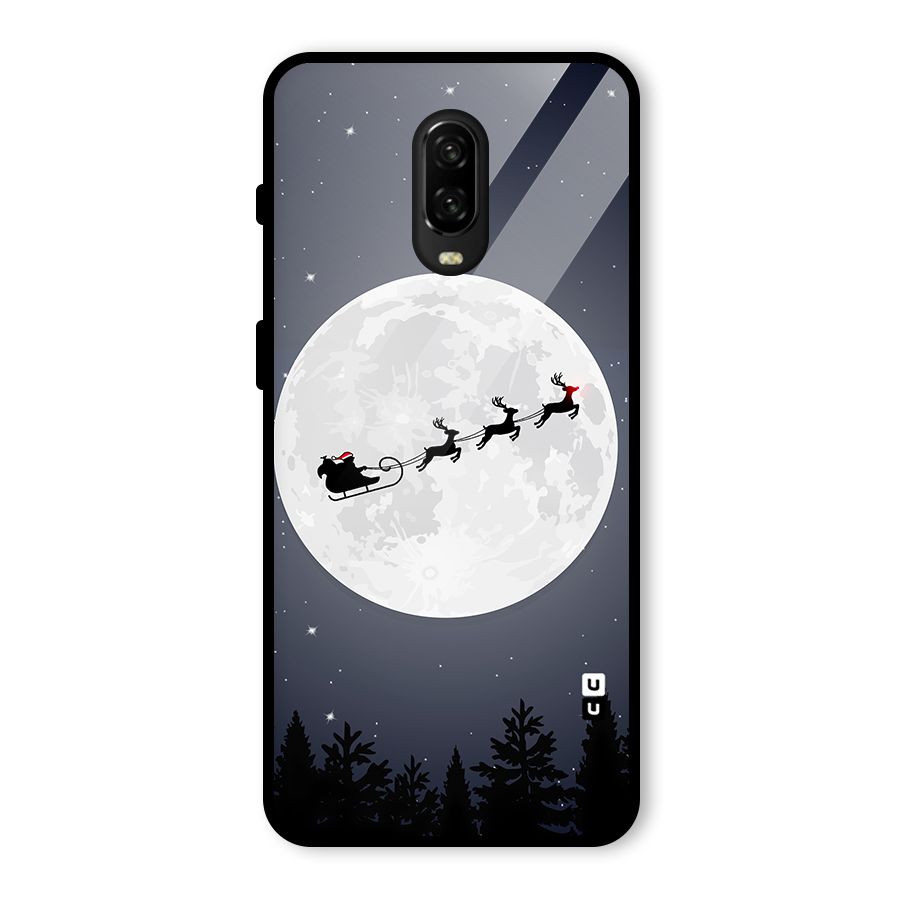 Christmas Nightsky Glass Back Case for OnePlus 6T