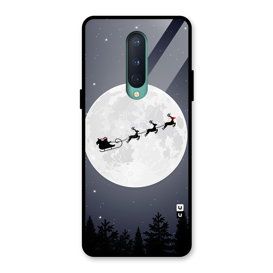 Christmas Nightsky Glass Back Case for OnePlus 8