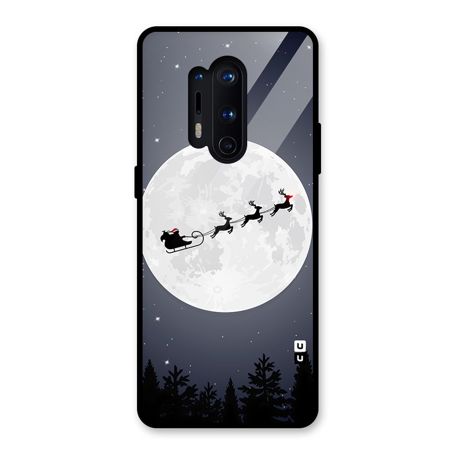Christmas Nightsky Glass Back Case for OnePlus 8 Pro